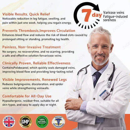 🪸💎Zvoevo® Vein Ease Microneedle Care Patch(For Spider Veins, Varicose Veins, Swelling & Leg Fatigue) - Last Day Promotion 50% OFF