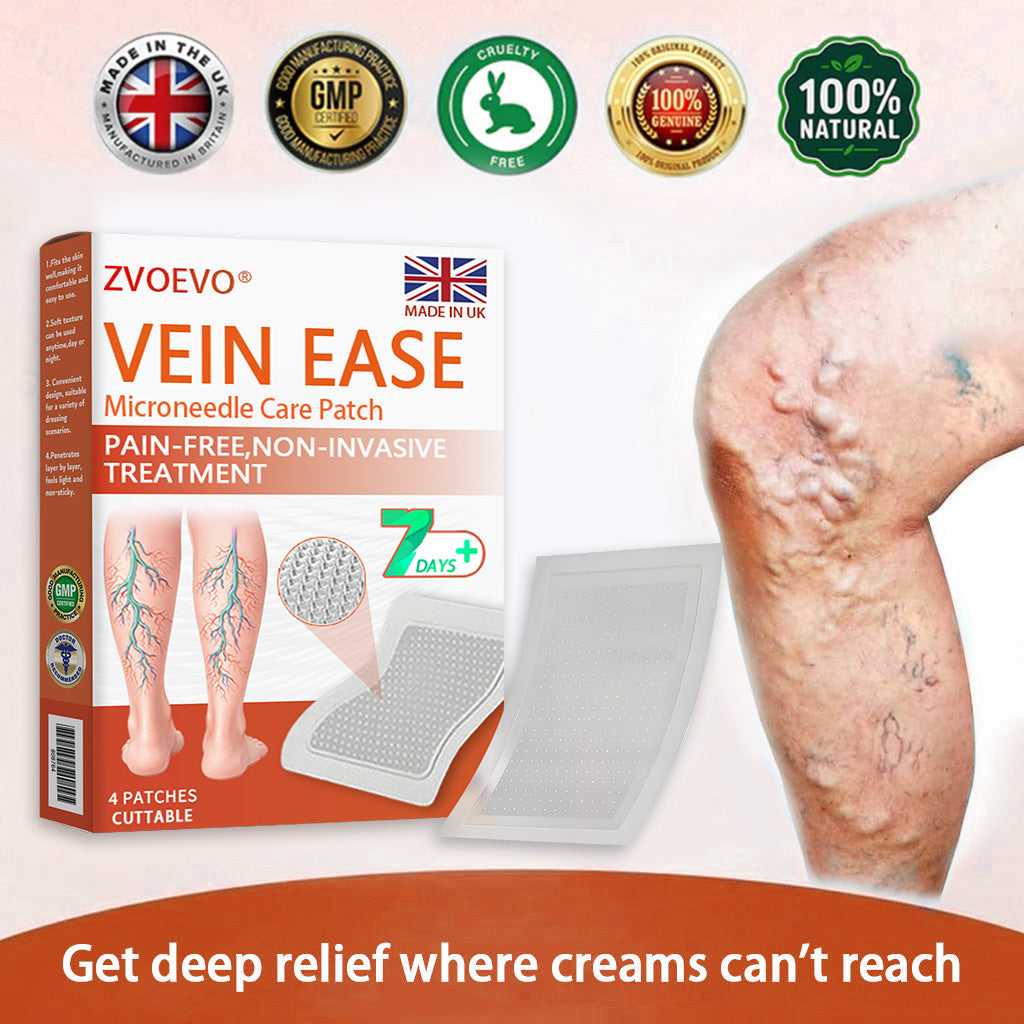 🪸💎Zvoevo® Vein Ease Microneedle Care Patch(For Spider Veins, Varicose Veins, Swelling & Leg Fatigue) - Last Day Promotion 50% OFF