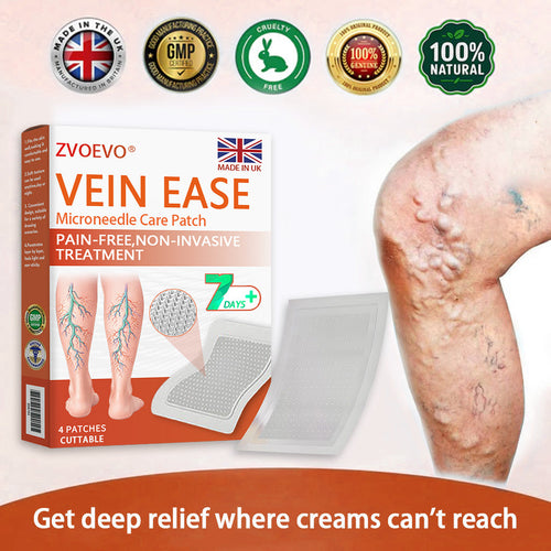 🪸💎Zvoevo® Vein Ease Microneedle Care Patch(For Spider Veins, Varicose Veins, Swelling & Leg Fatigue) - Last Day Promotion 50% OFF