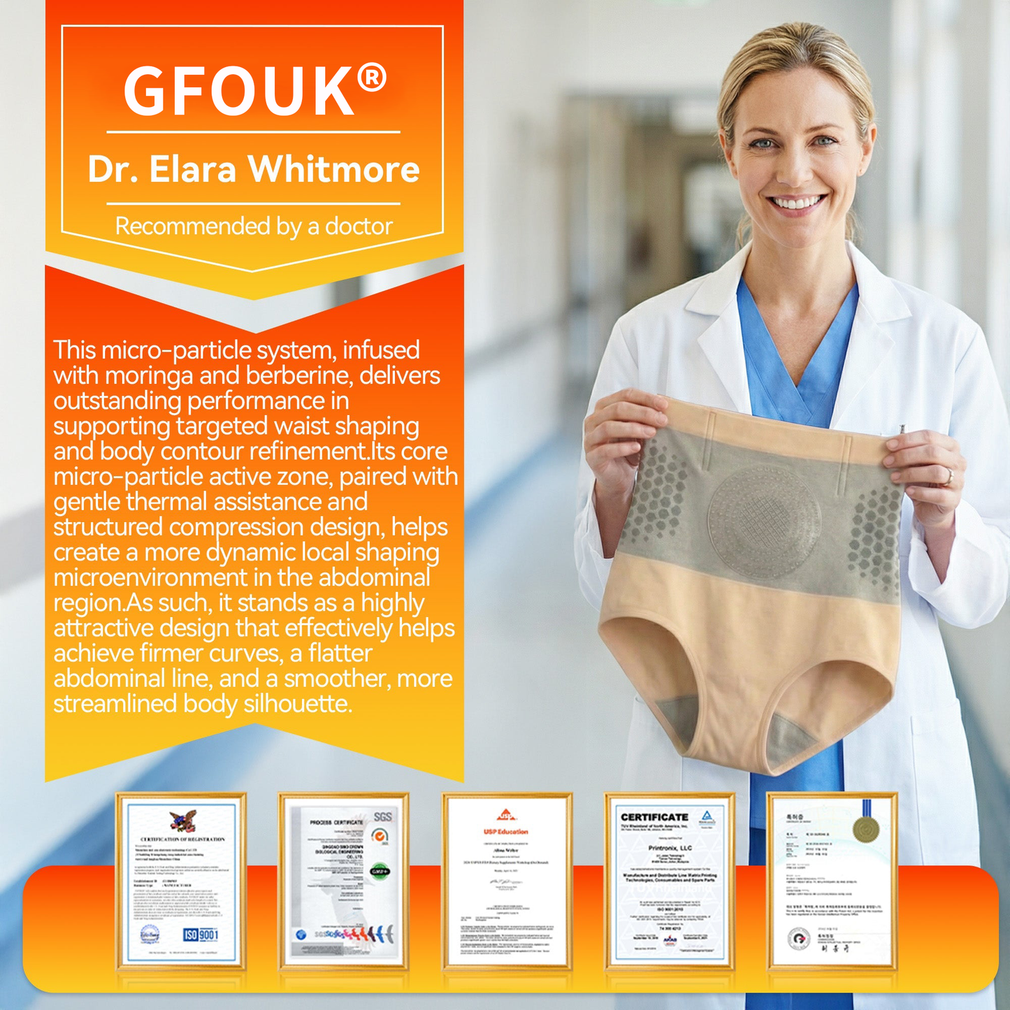 🩳👑GFOUK® 𝐌𝐨𝐫𝐢𝐧𝐠𝐚 & 𝐁𝐞𝐫𝐛𝐞𝐫𝐢𝐧𝐞 4‑In‑1 Micro‑Particle Sculpting & Fat‑Burn Shorts